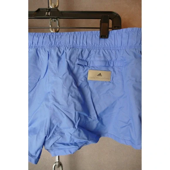 Adidas by Stella McCartney Blue Athletic Running Shorts Women's Size L - Picture 5 of 10